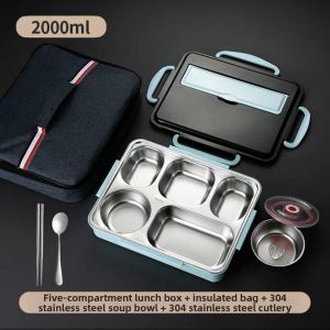 Compartmentalized Thermal Bento Box Set