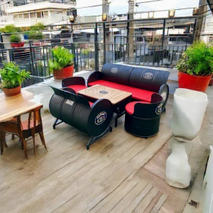 ชุดโต๊ะอาหารถังน้ำมัน(อ่านรายละเอียดก่อนกดสั่ง)