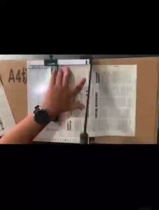 ตัดกระดาษ A3 A4 เครื่องตัดกระดาษ ใบมีดคม ดิเคมี อย่างไรก็ตาม ทำจากเหล็กอย่างดี เพื่อใช้ในการดำเนินการตัดกระดาษ เพื่อให้สามารถทำกับโฮมออฟฟิศ และโรงเรียนได้ชัดเจน