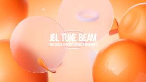 JBL Tune Beam In Ear Wireless TWS Earbuds with Mic ANC Earbuds Customized Extra Bass with Headphones App 48 Hrs Battery Quick Charge 4-Mics IP54 Ambient Aware & Talk-Thru Bluetooth 5.3