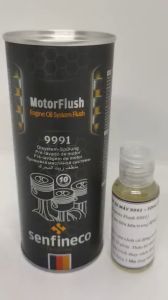VỆ SINH ĐỘNG CƠ XE Ô TÔ TRƯỚC KHI THAY NHỚT HIỆU SENFINECO 9991 443ml VÀ SÚC RỨA ĐỘNG CƠ XE MÁY 50ml