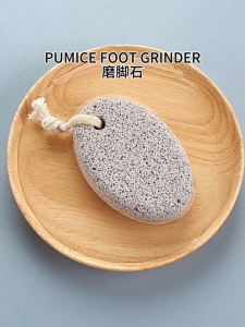 DiyHomeIpoh Pumice Stone  Scrubber Stone Pedicure Tools Natural Foot Scrubber for Exfoliation to Clear Callus on Hands Heels and Body
