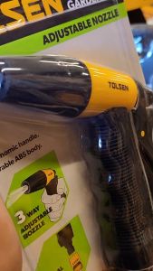Tolsen Adjustable Nozzle Spray Gun 57101 with Soft Handle Garden Tools