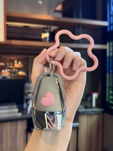 Adorable Panda Key Cover for Geometric Cars Soft TPU Plastic Material Driving Personal Item Car Interior Accessories