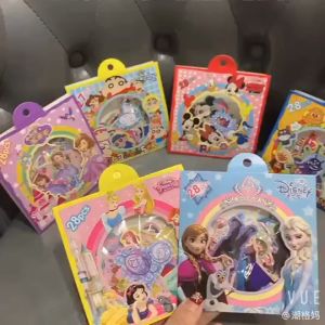 พร้อมส่ง❗❗ สติ๊กเกอร์ 28แผ่น พร้อมกล่อง 🧡 Disney Frozen Sticker น่ารักกันน้ำ ตกแต่ง ไดอารี่ สติ๊กเกอร์ไดคัท ลายน่ารัก
