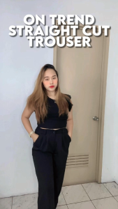 Cozea : High Waist Stretchable Waist Korean Jeans Fashionable Trendy Trouser Garterized Womenswear Fashion Bottom Freesize