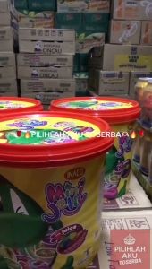 INACO Mini Jelly isi 50 cups KEMASAN EMBER / BUCKET - (HARGA 1 EMBER)