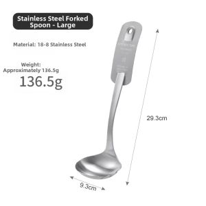 lissa | Long Handle Stainless Steel Cookware Ladle Spoon Slotted Spoon