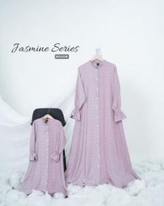 READY JASMINE COUPLE GAMIS MOM AND KIDS BY KHIZAANAH SUNNAH | GAMIS ONLY | GAMIS COUPLE | PREMIUM COUPLE | NO KHIMAR | KHIZAANAH SUNNAH