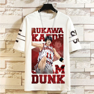 Slam Dunk Joint Name Short Sleeve T-Shirt Mens SAKULAKI Anime Peripheral Clothes Youth Basketball Half Sleeve Trendy