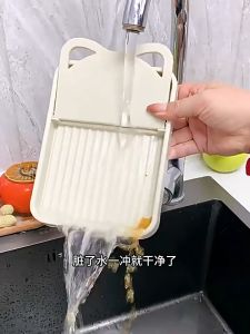 🌻Money comes🌻 2in1 ที่วางฝาหม้อแบบตั้งโต๊ะ พับได้ ที่วางฝาหม้อรูปแมว พร้อมส่ง