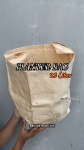 Paket Isi 5 Pcs Planter Bag ukuran 25 liter ( 30x30 ) Pot Tanaman