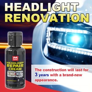 Headlight Rejuvenation Pro:Advanced Formula to Remove Oxidation Erase Scratches Headlight Restoration Kit