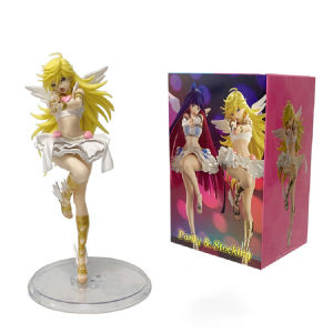 Bandai | Original Panty & Stocking with Garterbelt Figure Panty Stocking Action Figure PVC Model Collection Anime Figurine Birthday Gift