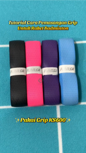 OverGrip Racket Tenis Padel KS600 Hi Soft Grap / Grip Badminton Kansa KS600 Overgrip Motif
