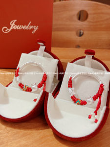 Red String Bracelet Silver 999 Dragon Dumpling Birthday Gift for Kids Snake Year Original Design Fashion Jewelry Accessories