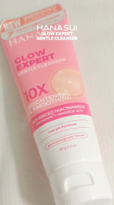Hanasui Glow Expert Gentle Cleanser New Improved Formula - Pembersih Wajah Kurangi Kusam 60 ml