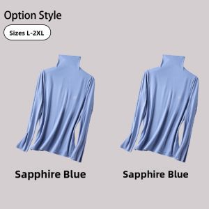 Miiow | Warmth Clothes Womens Long Sleeve Neck Puffing Inner Wear Slimming Heat Retention Top Sweet Style MiiOW Cat Person Brand