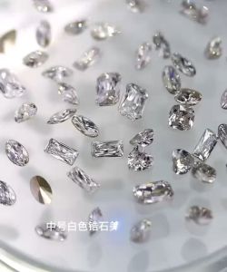 尖底锆石异形钻Oddly Shape Zircon Pointed Bottom Diamond Special-shaped Marquise Pigeon Egg Square Love Rectangular Shape Zircon