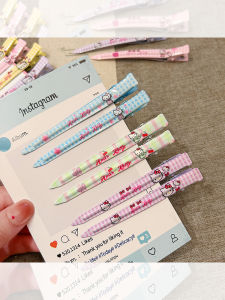 กิ๊บติดผมปากเป็ดสุดน่ารัก Kitty Series สำหรับผู้หญิง กิ๊บติดผมแบบไม่มีรอย ตกแต่งผม ใช้งานได้หลากหลาย