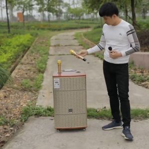 Loa kéo JBA J505B Công suất Lớn 600W Loa Bass 4 tấc Bluetooth tặng kèm 2 Micro - H2pro Tech