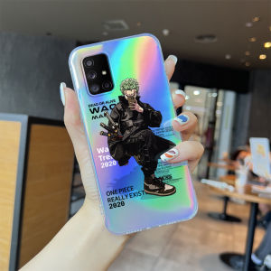 Điện thoại di động Ốp điện thoại cho OPPO reno2 Z reno2 f reno4 Anime trường hợp trường hợp đầy màu sắc được xây dựng trong thẻ Laser vỏ bìa