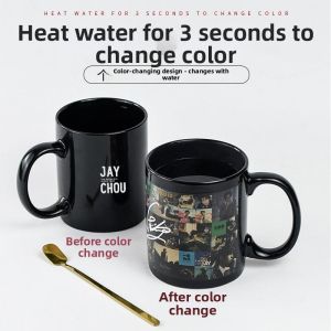 Heat Color Changing Celebrity Souvenir Mug