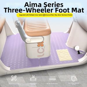 Decorative Footrest Mat for Tricycle Accessories