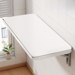 New Foldable Rectangular Table Simple Training Dining Table Nail Salon Desk Hostel Long Strip Book Desk Easy Table Meal Desk