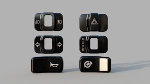 ใหม่! ครอบปุ่ม ครอบสวิตซ์ CNC ครอบปุ่มกด Lambretta X300 X200 X250 ผลิตจากอลูมิเนียมคุณภาพ เท่ ไม่เหมือนใคร ติดตั้งง่าย : Pocenti Scooters