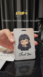 【Mach Photo】Personalised Sublimation Lugguage Tag Heat Transfer Travel Valentines Birthday Anniversary Teachers Day Christmas Graduation Gift