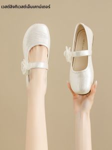 French Mary Jane Flat Shoes Soft Bottom Autumn Wear