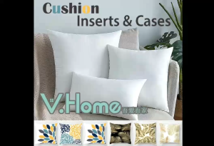 [V.Home] Throw Pillows/Cushion Case/4 sizes available/Indoor Decoration Cushion Pillow