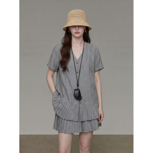 GULILI | Light Gray Youthful Casual Womens Set