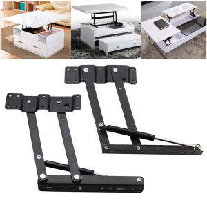 1 Sepasang Engsel Hidrolik Meja Lipat Fold Up Down Coffee Table Lift Up Mechanism Meja Kopi Engsel