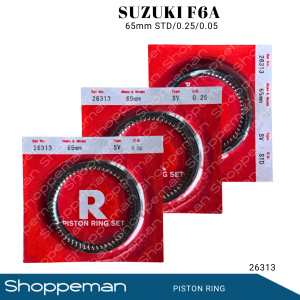 SUZUKI MULTICAB F6A PISTON RING 65mm THICK 0.25 0.50 STD 26313 (3PCS/SET)