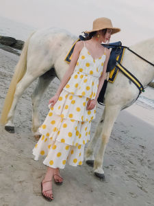 The Ultimate Guide to Women's Cake Dress & Seaside Vacation Dress: France Niche Dress & Polka-Dot Long Dress