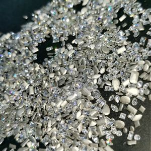 High Quality Mini Flat Bottom Small Zirconia Diamond Mixed Shapes Silver White Nail Wearable Jewelry Super Shiny Nail Art Tools