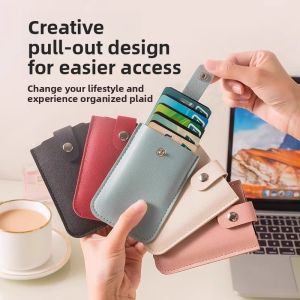 JIFANPAUL | Multi-Card Slot ID Card Wallet with Anti-Demagnetization