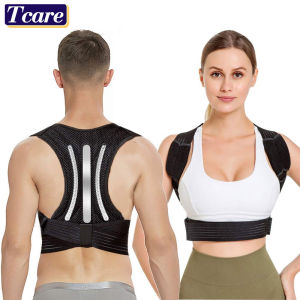1 cái thể thao dựa lưng đai điều chỉnh tư thế vành đai thể thao cho nam nữ dụng cụ nắn thẳng lưng trên nẹp lưng với hỗ trợ kim loại cho trở lại cổ đau vai Relief