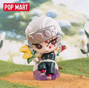 🇸🇬 Authentic Pop Mart Popmart Blind Box Anime Demon Slayer Kimetsu no Yaiba 鬼灭之刃 Flower Series Figurine Display Figure
