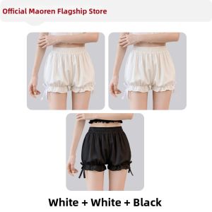 MiiOW | Blossom-design Wide-leg Lightweight Summer Anti-peeking Safety Shorts