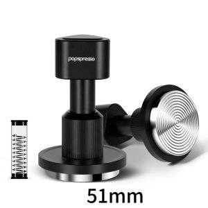 IKAPE | Popspresso Espresso Tamperwith 3-Spring Loaded 15lb/30lb Interchangeable Springs Coffee Tamperfor 51/54/58mm Coffee Machine