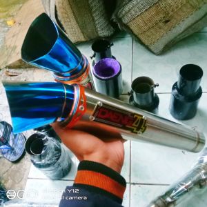 SILENCER KNALPOT DAENG4 CORONG DIAMOND UKURAN INLET 50/51