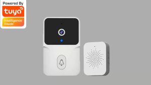 BEL RUMAH KAMERA SMART DOOR BELL CAMERA WIFI WIRELESS TUYA APP M8