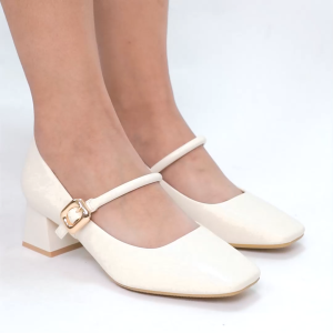 Mikana Poised Shoe Chisaki Mary Jane Shoes for Women office school 2 inches heels block heel pumps