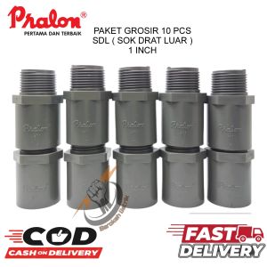 (10 PCS)SOK DRAT LUAR (SDL) 1" INCH AW PRALON/VALVE SOCKET 1" AW / SOCK DRAT LUAR 1" AW / SDL PVC 1"