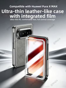 Privacy Protection All-in-one Leather Case for PuraXMax