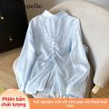 La Chapelle | Áo Dài Tay Chống UV Mới Cho Phụ Nữ Với Thiết Kế Dây & Dây Kéo. 