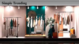 Mobile Stainless Steel Laundry Rack Extendable 2m Heavy Duty Dual Pole with Lockable Casters Indoor